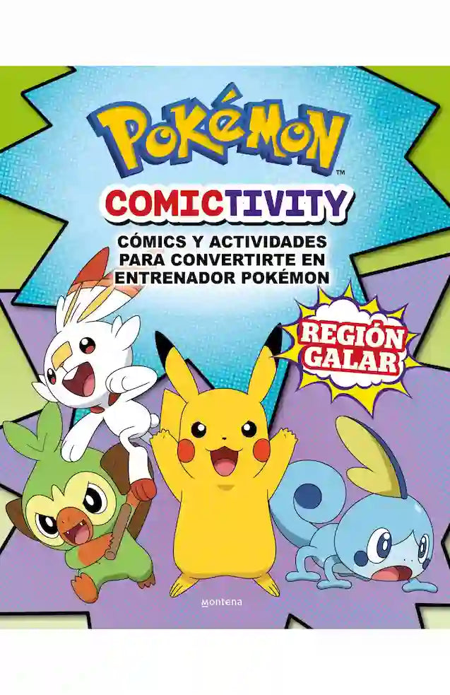 Portada del libro POKEMON COMICTIVITY de VARIOS AUTORES , publicado por MONTE AVILA EDITOR