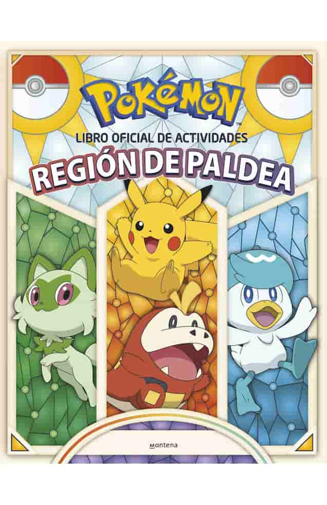 Portada del libro POKEMON REGION DE PALDEA ACTIVIDADES de VARIOS AUTORES , publicado por MONTENA