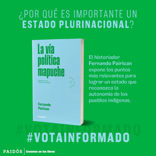 Comprar libro  LA VIA POLITICA MAPUCHE - FERNANDO PAIRICAN con envío rápido a todo Chile