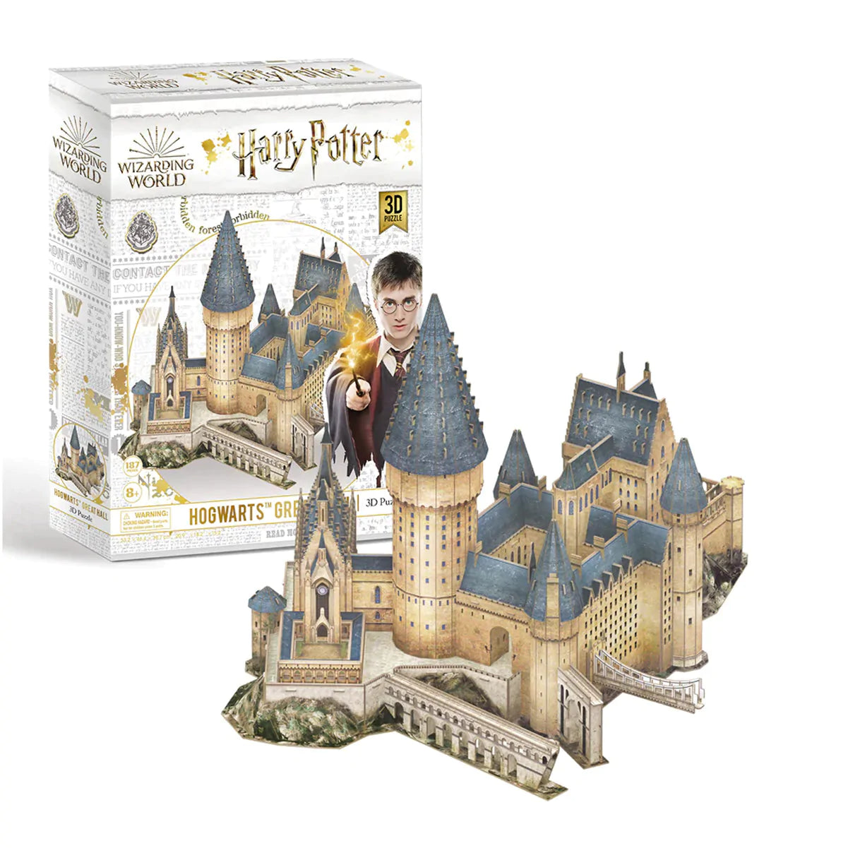 Harry Potter Castillo de Hogwarts Rompecabezas 3D Cubicfun