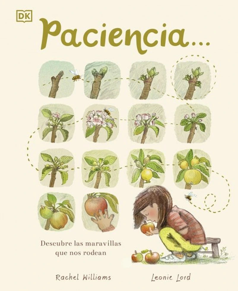 Portada de libro Paciencia: Descubre las maravillas que nos rodean, de Rachel Williams