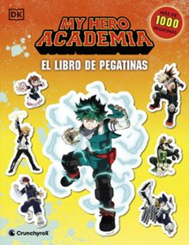 Portada de My Hero Academia: El libro de pegatinas