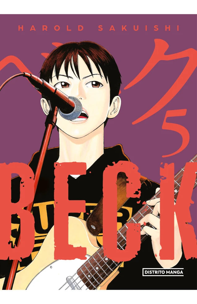 Portada de Beck 5, Harold Sakuishi
