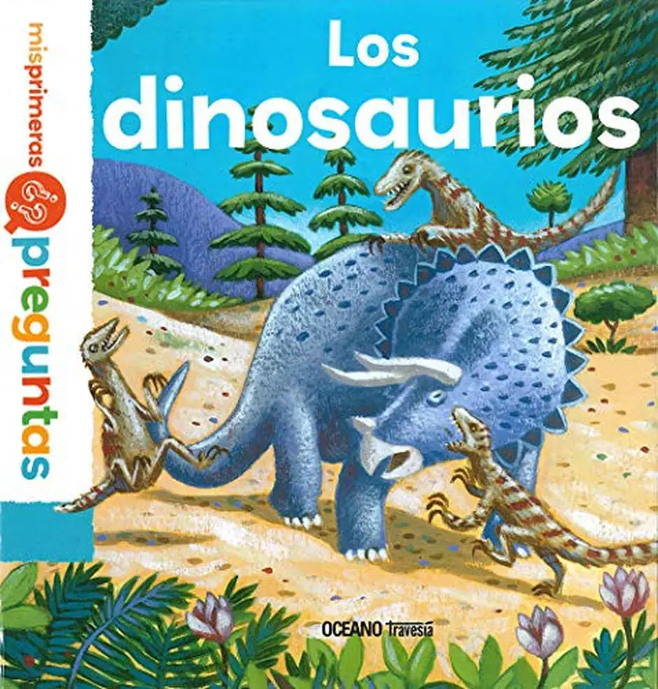 Portada de Los dinosaurios. Mis primeras preguntas