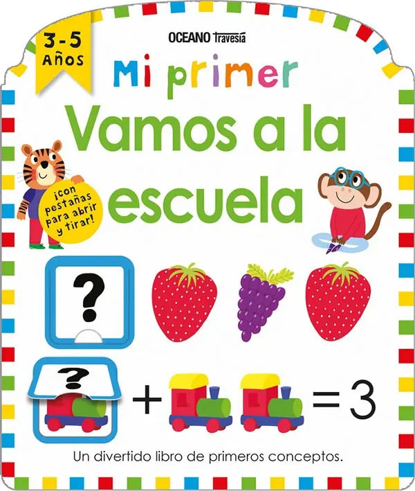 Portada de Mi Primer Vamos a la Escuela, de Priddy Books