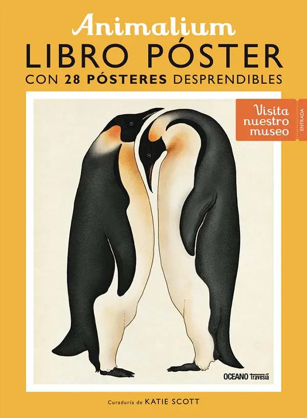 Portada de ANIMALIUM. LIBRO POSTER, de Katie Scott
