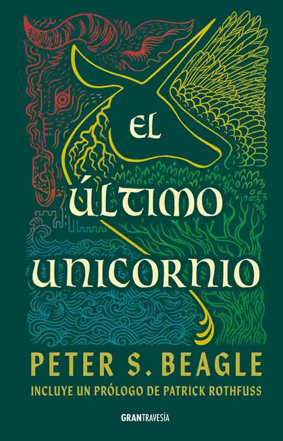 Portada de El último unicornio, de Peter S. Beagle