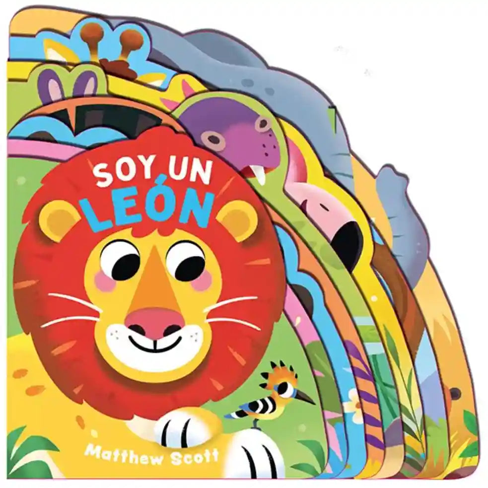 Portada de Soy un león, de Matthew Scott