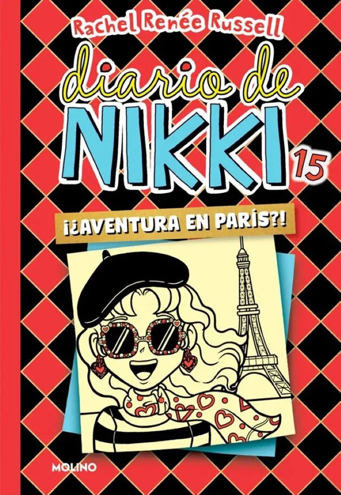 Portada de Diario de Nikki 15. ¿¡Aventura en París!?