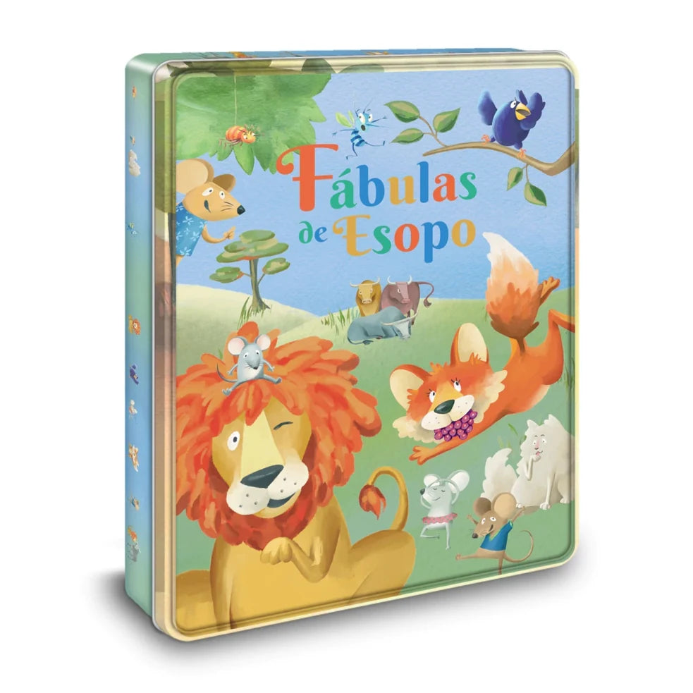 Portada de Fábulas de Esopo. Aventuras enlatadas