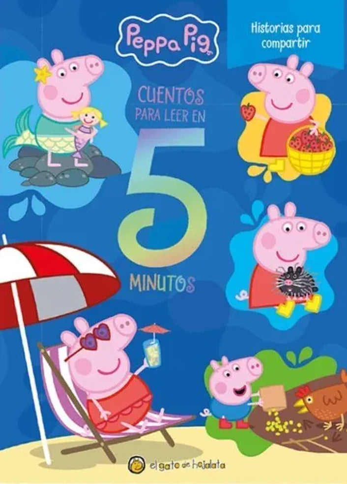 Portada de Cuentos para leer en 5 minutos: Peppa Pig, Peppa Pig