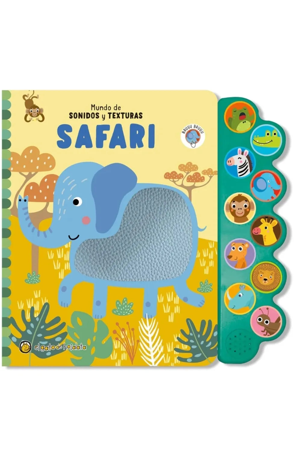 Portada de Mundo de sonidos y texturas: Safari