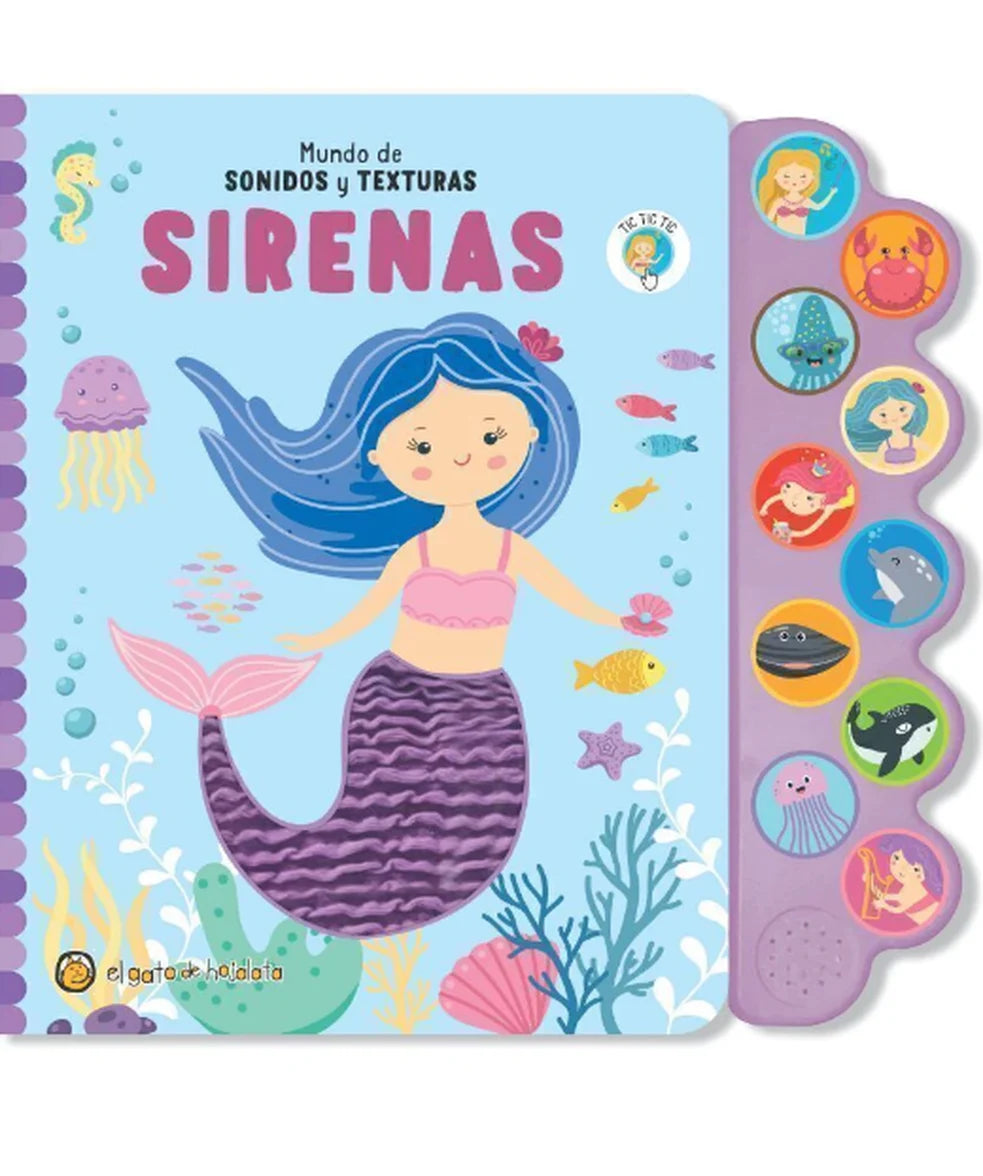 Portada de Mundo de sonidos y texturas: Sirenas