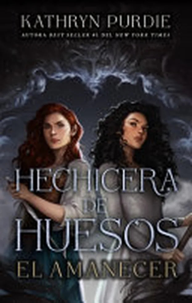 Portada de HECHICERA DE HUESOS EL AMANECER — KATHRYN PURDIE. ISBN 9788410239265