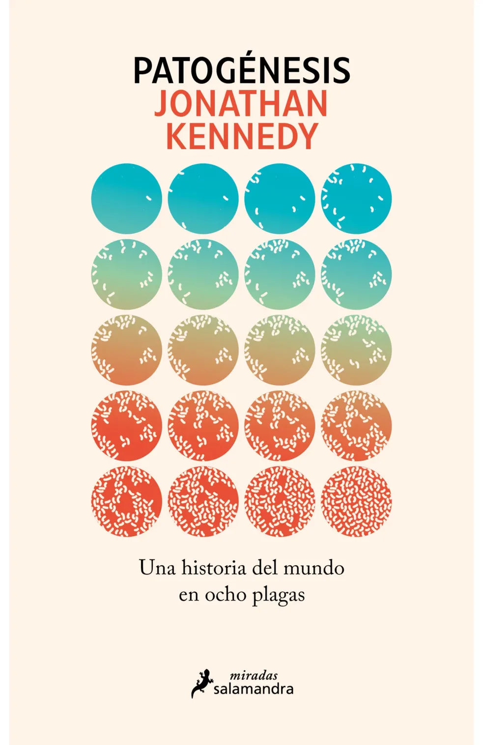 Portada de Patogénesis. Una historia del mundo en ocho plagas