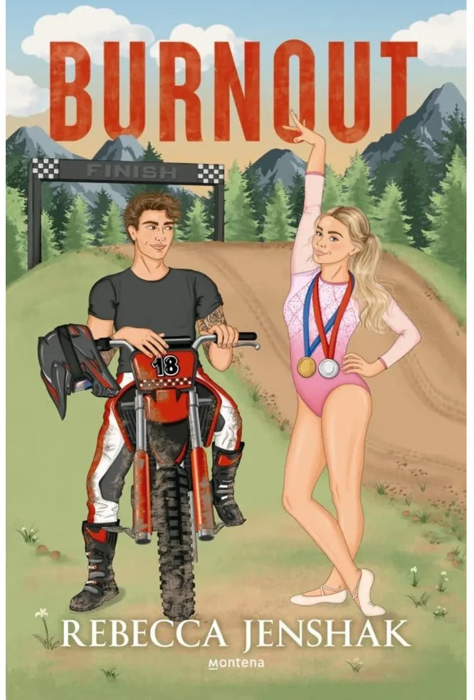 Portada de Burnout, de Rebecca Jenshak