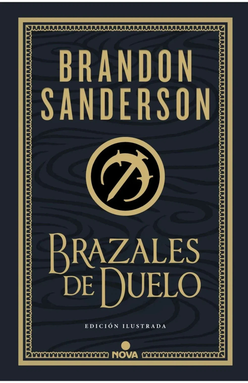 Portada de Brazales de duelo. Edición ilustrada, Brandon Sanderson