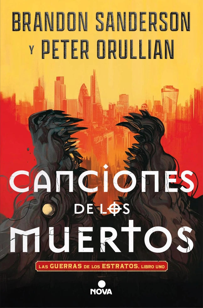 Portada de libro Canciones de los muertos, de Brandon Sanderson y Peter Orullian