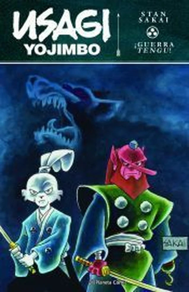 Portada de Usagi Yojimbo: Guerra Tengu