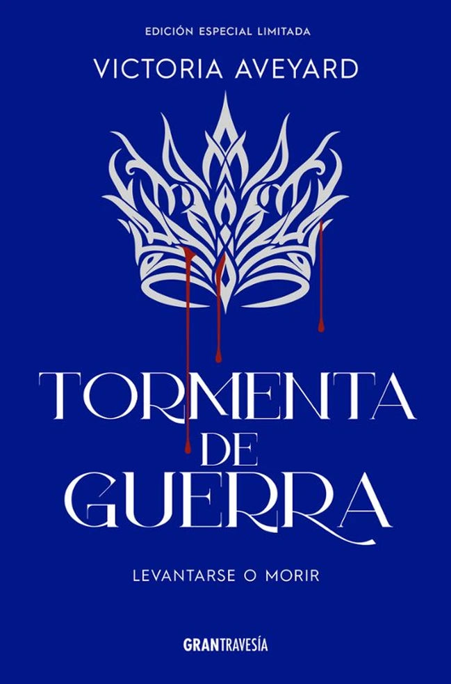 Portada de Tormenta de guerra (edición limitada) - Victoria Aveyard