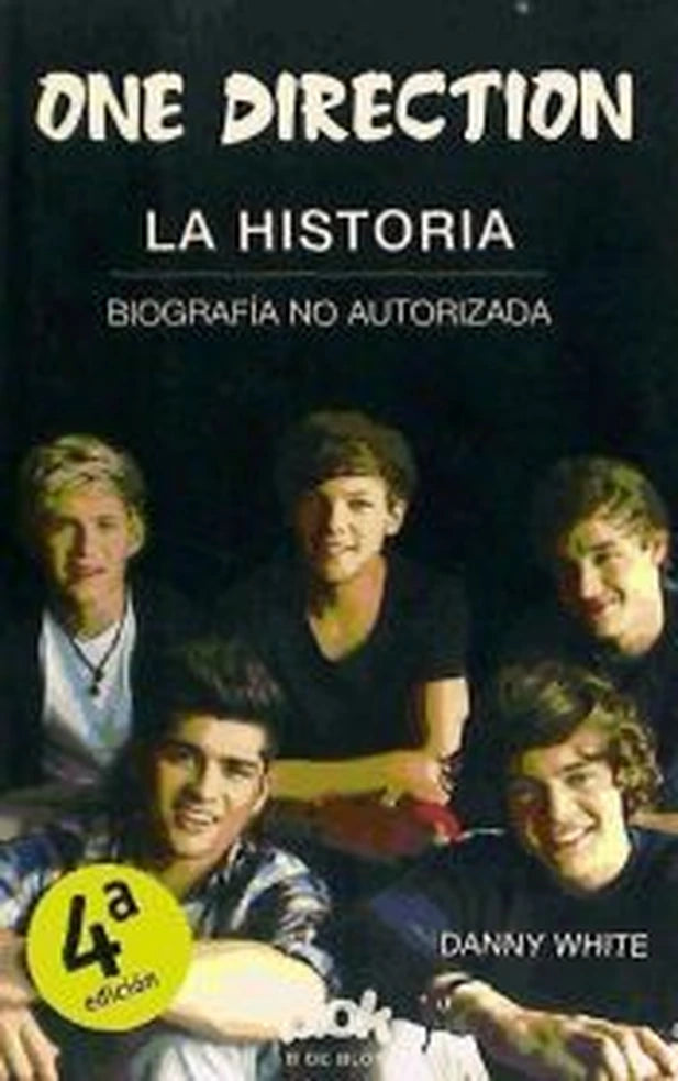 Portada de ONE DIRECTION LA HISTORIA