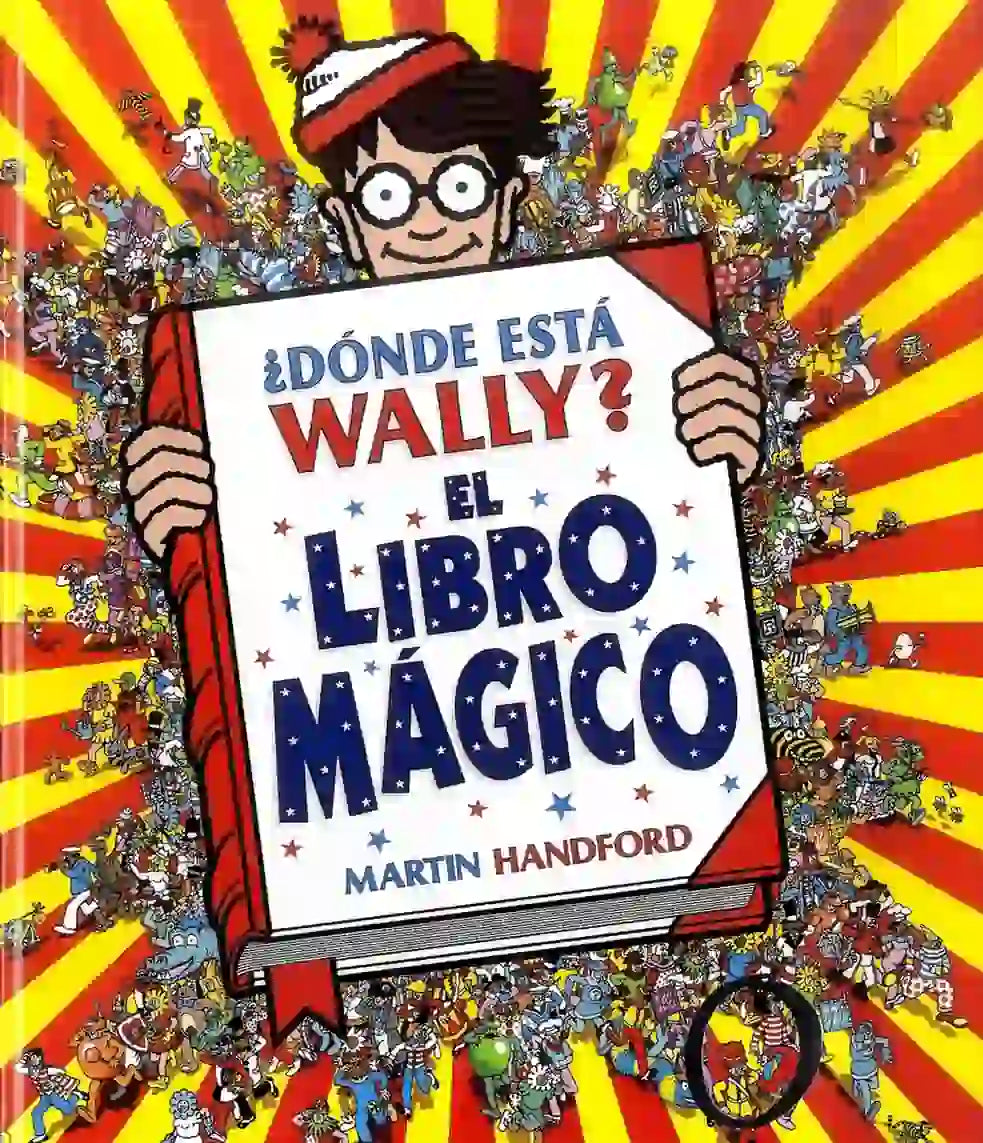 Portada de ¿Dónde está Wally? El libro mágico - Martin Handford