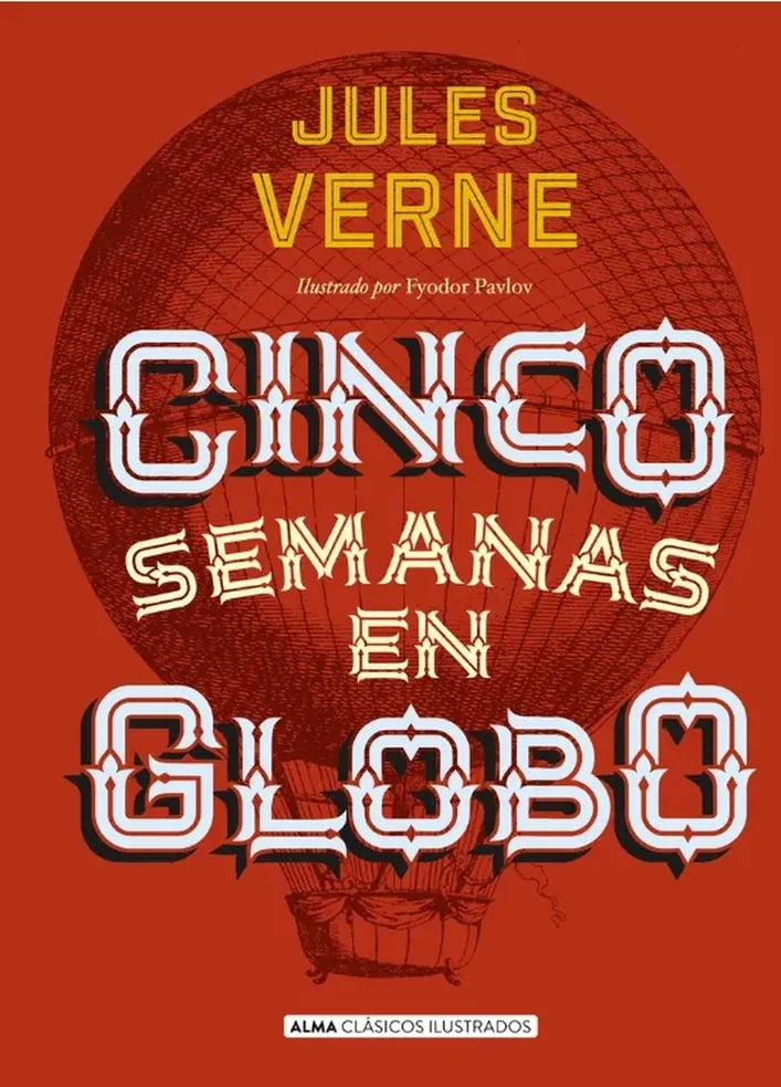 Portada de Cinco semanas en globo