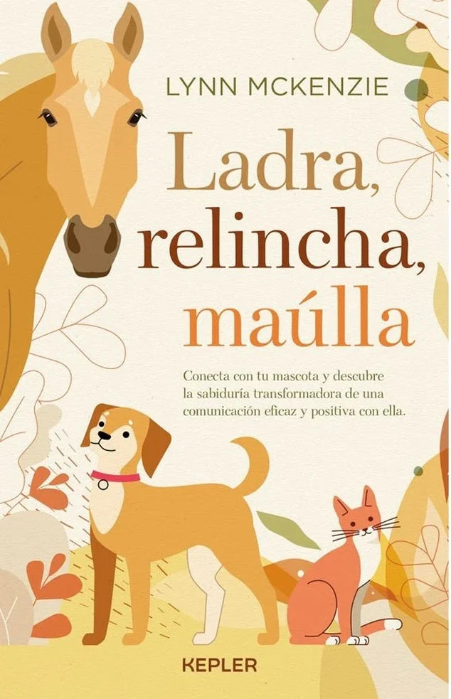 Portada de Ladra, relincha, maúlla