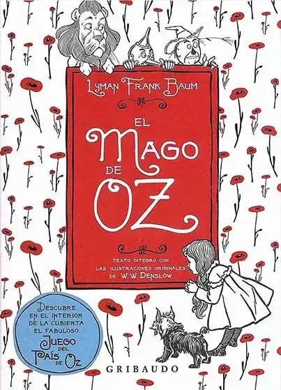 Portada de EL MAGO DE OZ, de Lyman Frank Baum
