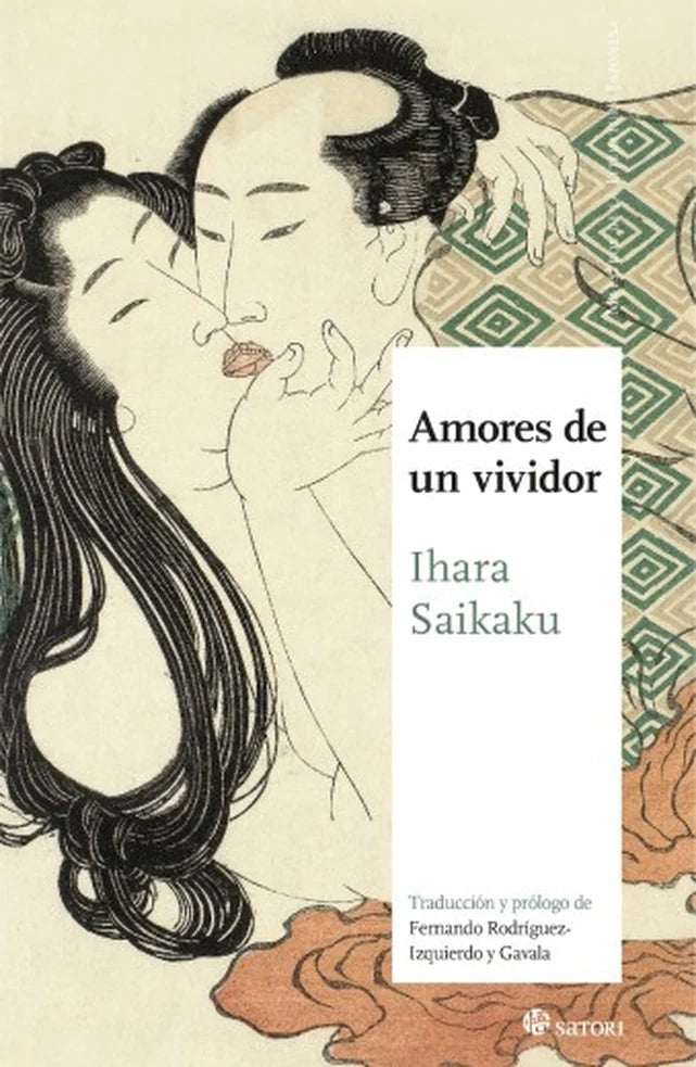 Portada de AMORES DE UN VIVIDOR — IHARA SAIKAKU. ISBN 9788417419806