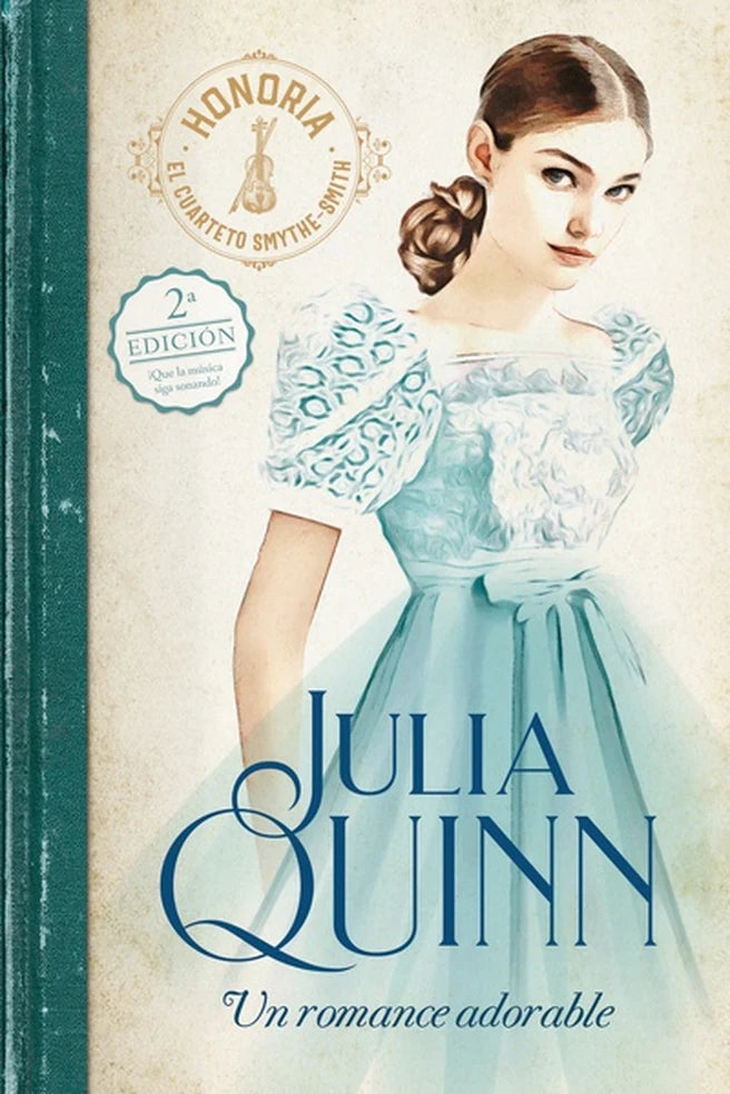 Portada de UN ROMANCE ADORABLE — JULIA QUINN. ISBN 9788417421236