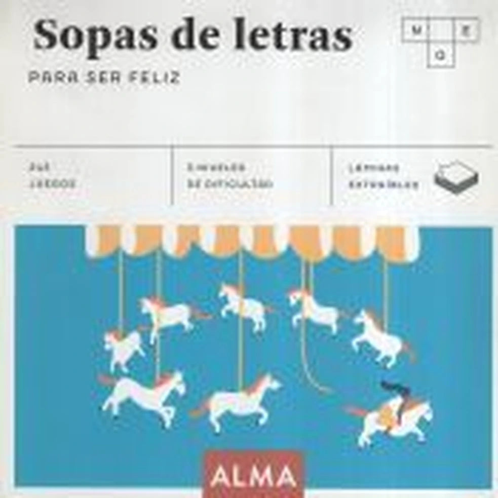 Portada de SOPA DE LETRAS PARA SER FELIZ