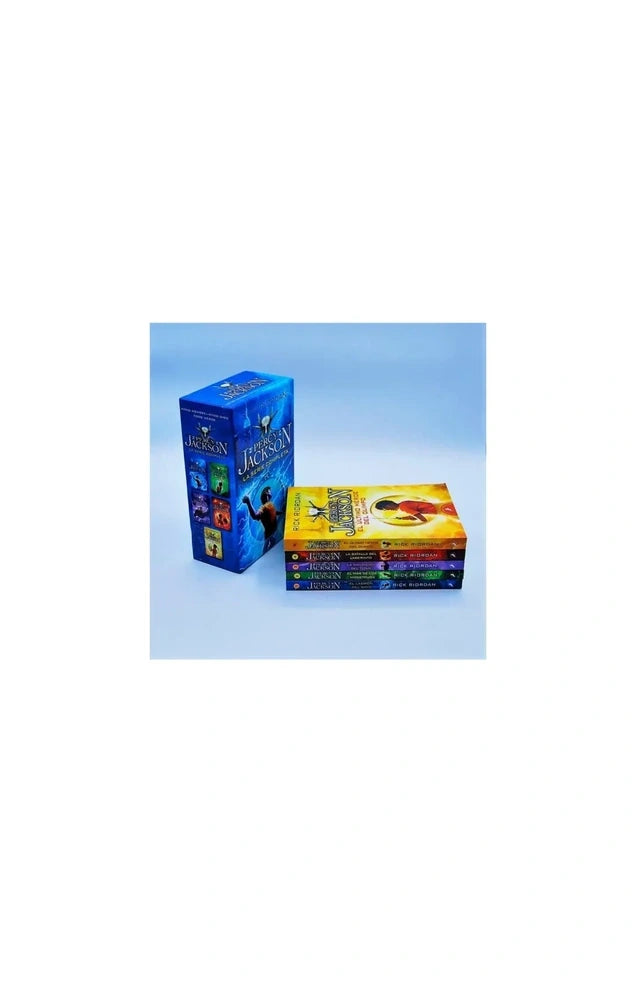 Portada de Estuche Percy Jackson y los dioses del Olimpo, Rick Riordan