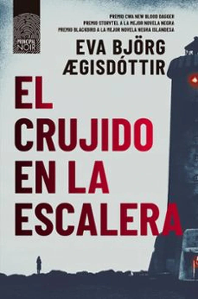 Portada de El crujido en la escalera, Eva Björg Ægisdóttir