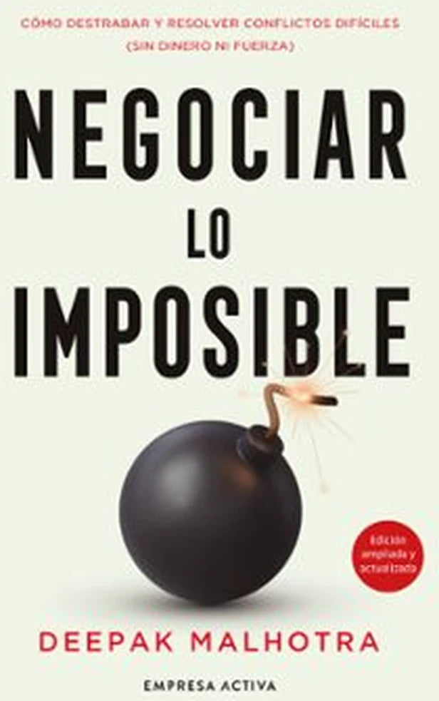 Portada de Negociar lo imposible