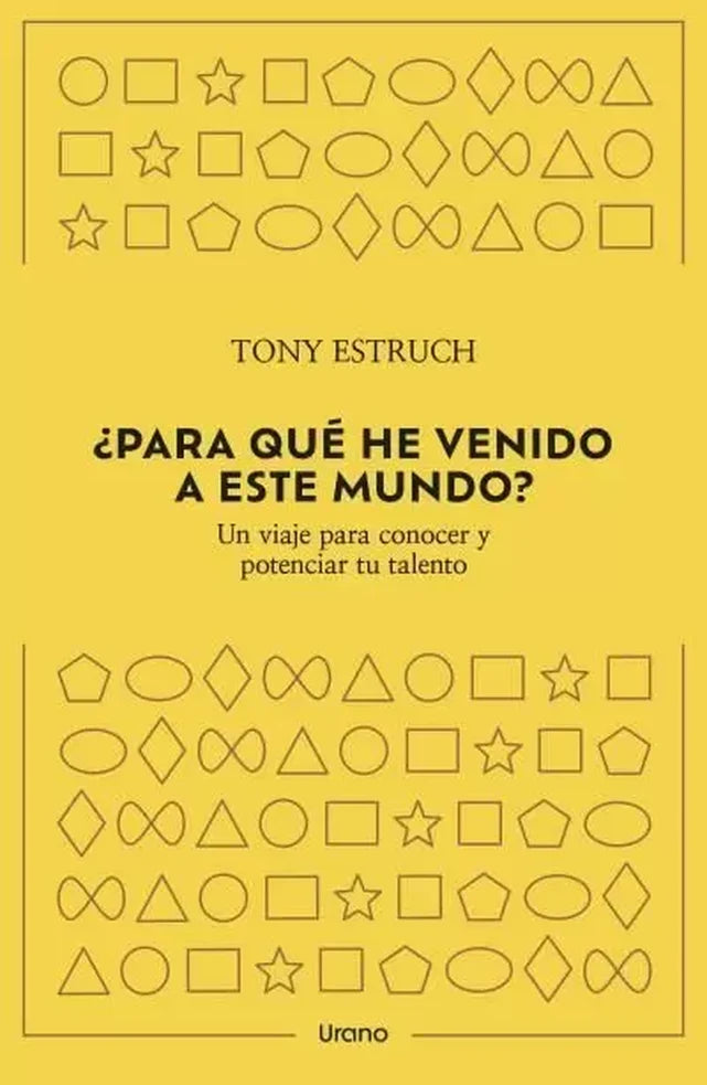 Portada de ¿Para qué he venido a este mundo?, Tony Estruch