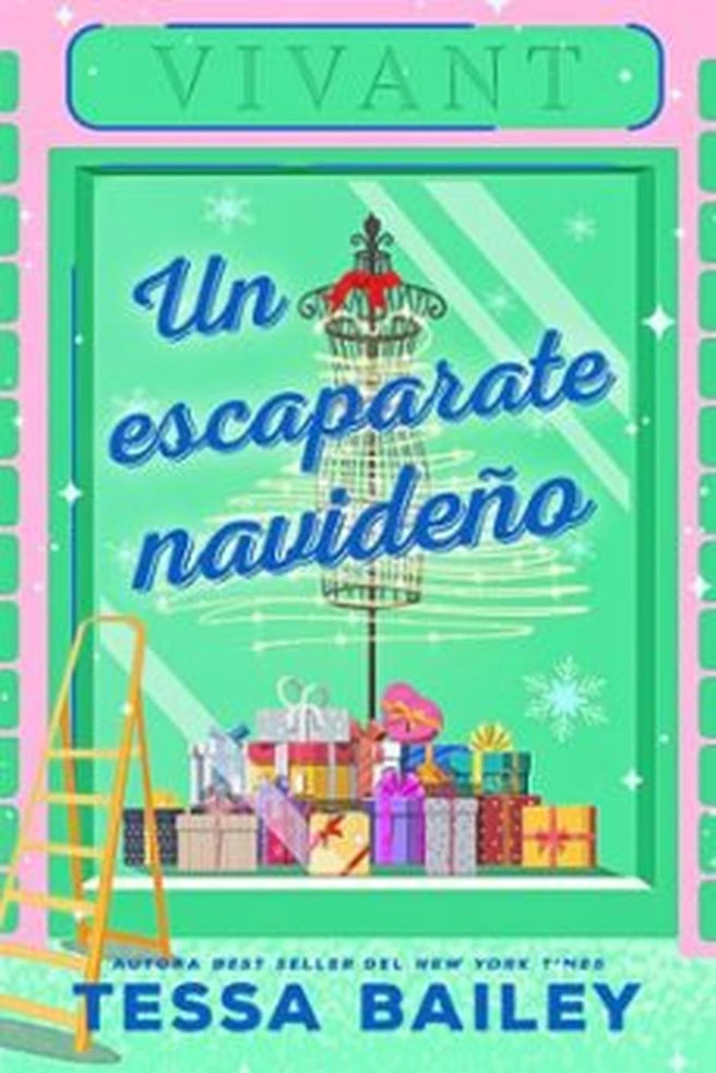 Portada de Un escaparate navideño, Tessa Bailey