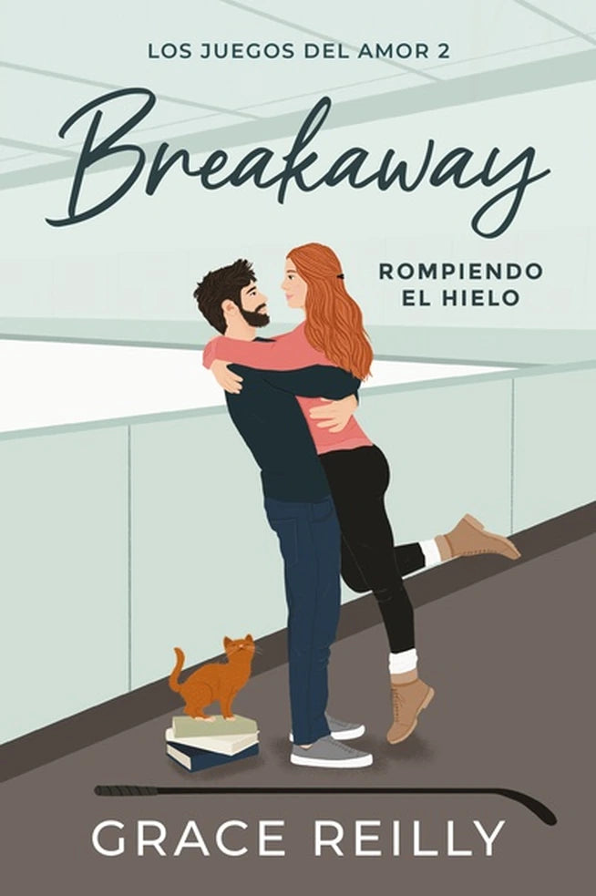 Portada de libro Breakaway. Rompiendo el hielo. Los juegos del amor 2, de Grace Reilly