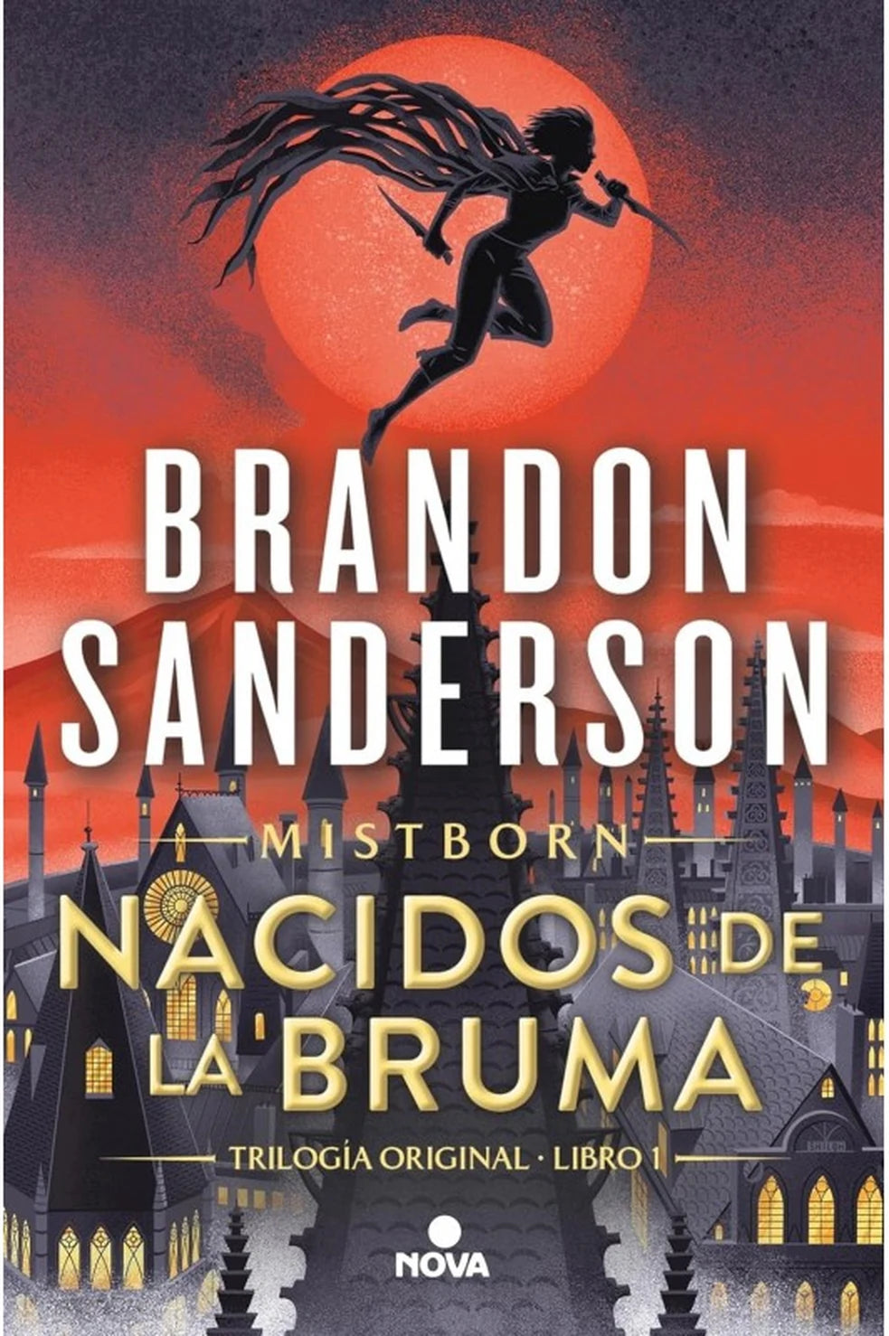 Portada de Nacidos de la bruma 1. El imperio final, Brandon Sanderson