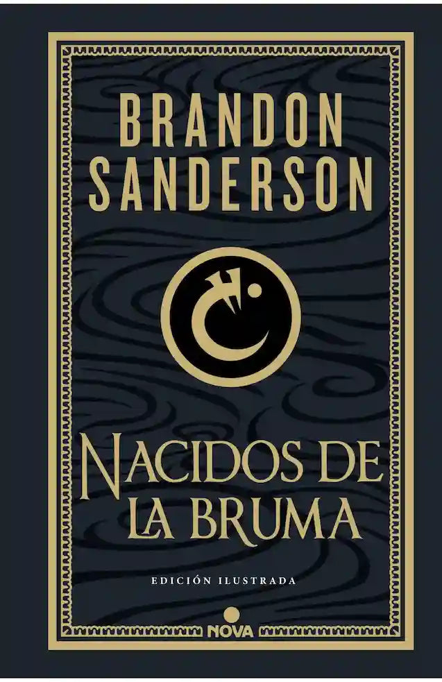 Portada de Nacidos de la bruma 1. El imperio final. Edición ilustrada, Brandon Sanderson. ISBN 9788419260451