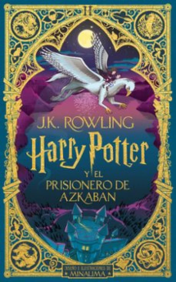 Portada de Harry Potter y el prisionero de Azkaban. Edición MinaLima