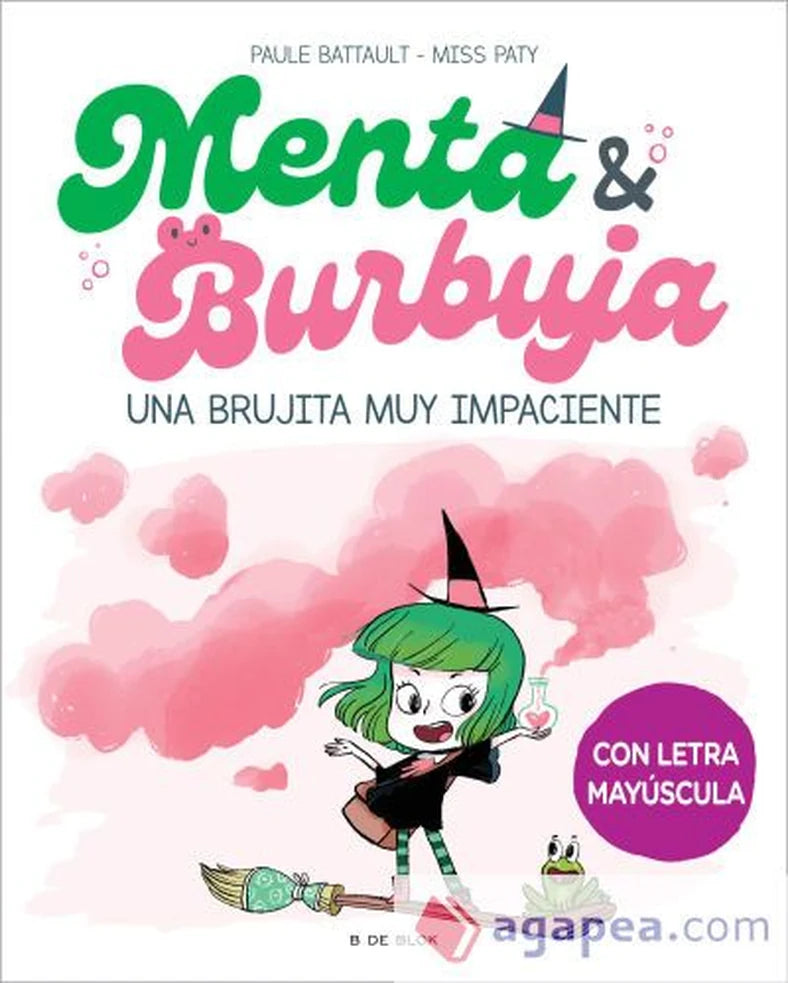 Portada de Menta y Burbuja 1: una brujita muy impaciente