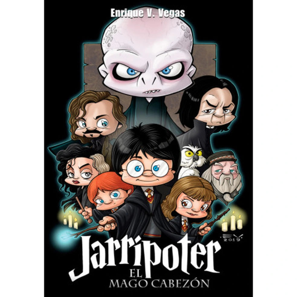 Jarripoter, el mago cabezón, de Enrique V. Vegas. Libro de cómic / manga / novela gráfica publicado por Dolmen