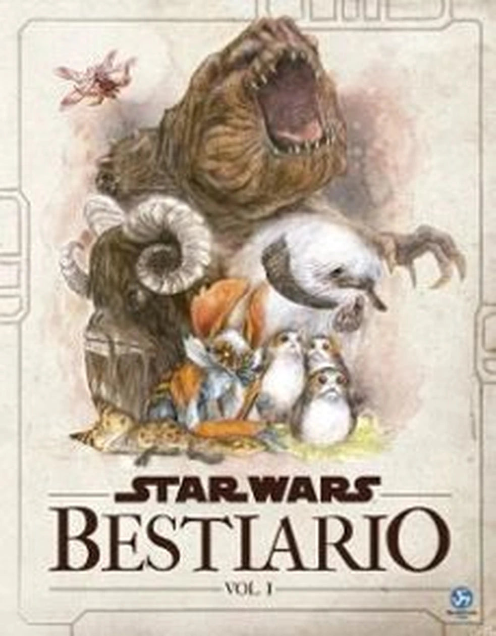 Star Wars bestiario 1, de S. T. Bende y otros. Libro de referencia / guía / actividades publicado por Neo Person