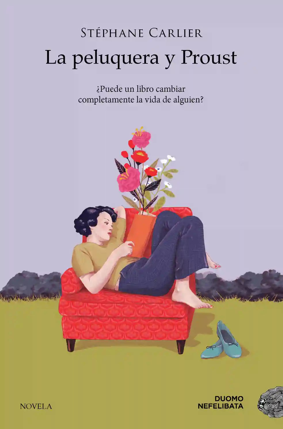 Portada de La peluquera y Proust, de Stéphane Carlier