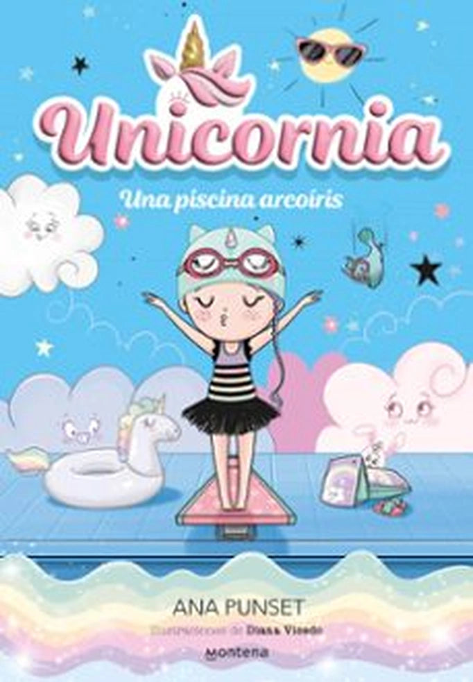 Portada de Unicornia 9 - Una piscina arcoíris