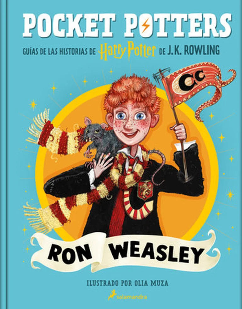 Portada de Pocket Potters Ron Weasley, de Olia Muza