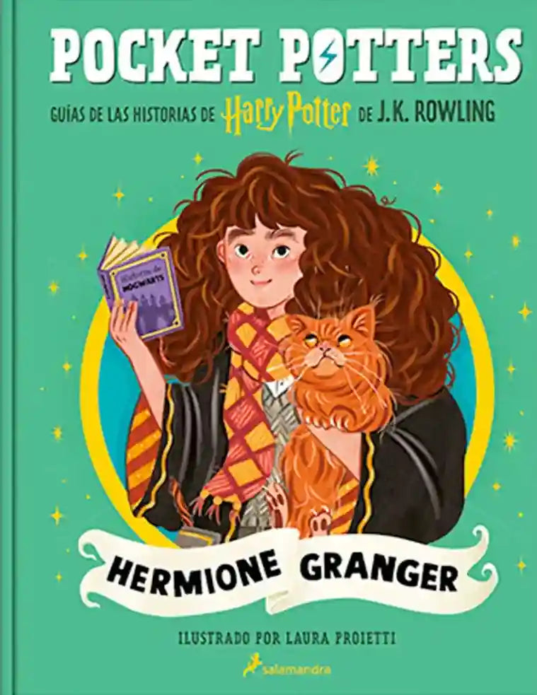 Portada de Pocket Potters Hermione Granger, de Laura Proietti