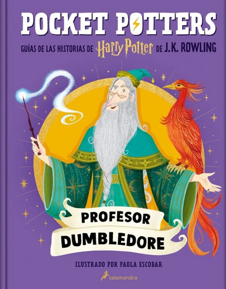 Portada de POCKET POTTERS PROFESOR DUMBLEDORE, J K ROWLING