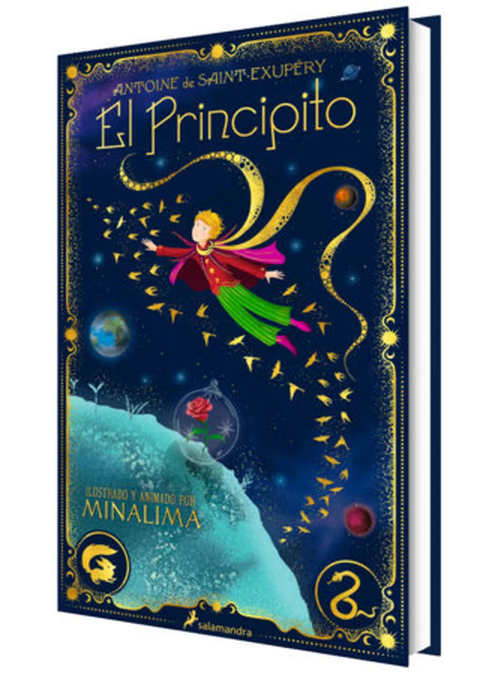 Portada de El Principito. Edición interactiva de MinaLima